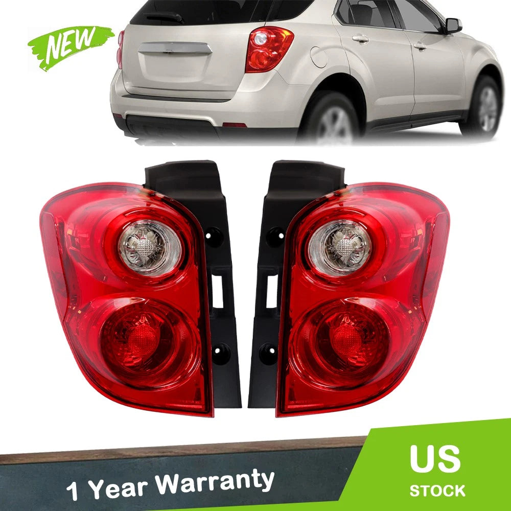 Tail Lights Assembly for Chevy Equinox (2010–2015) Halogen Left+Right