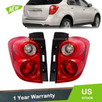 Tail Lights Assembly for Chevy Equinox (2010–2015) Halogen Left+Right