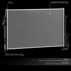 OE Style Aluminum Core Radiator for Audi A3 Volkswagen Golf 2.0L (2015–2019) DPI13578