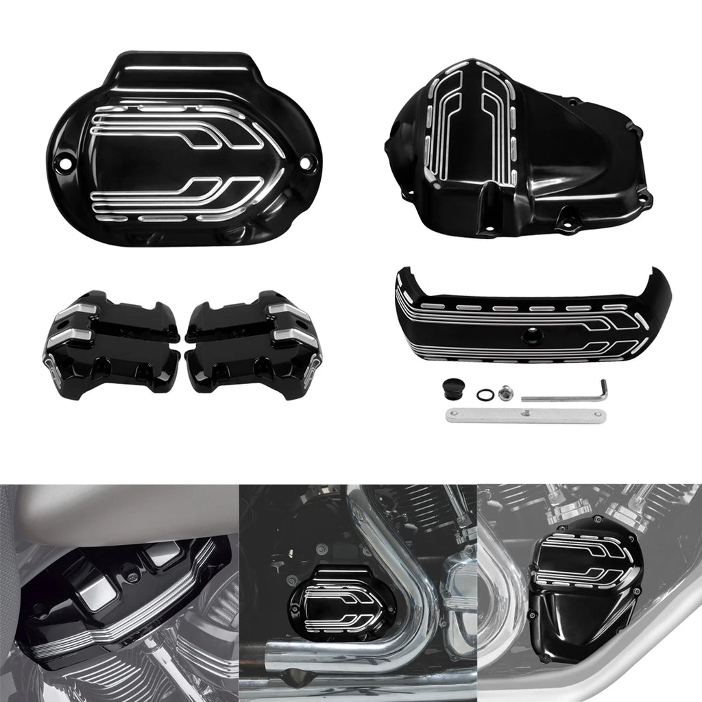 Rocker Box Cam Cleaner Cover for Harley Touring (2017–2020)
