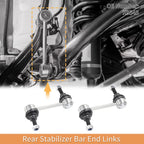 2X Rear Stabiliser Sway Bar Link for Toyota Corolla (1988–2002) No.K9545