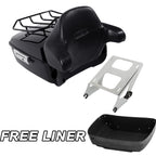 Trunk Backrest Mount Rack for Harley Touring Electra Road Glide (2014–2026)