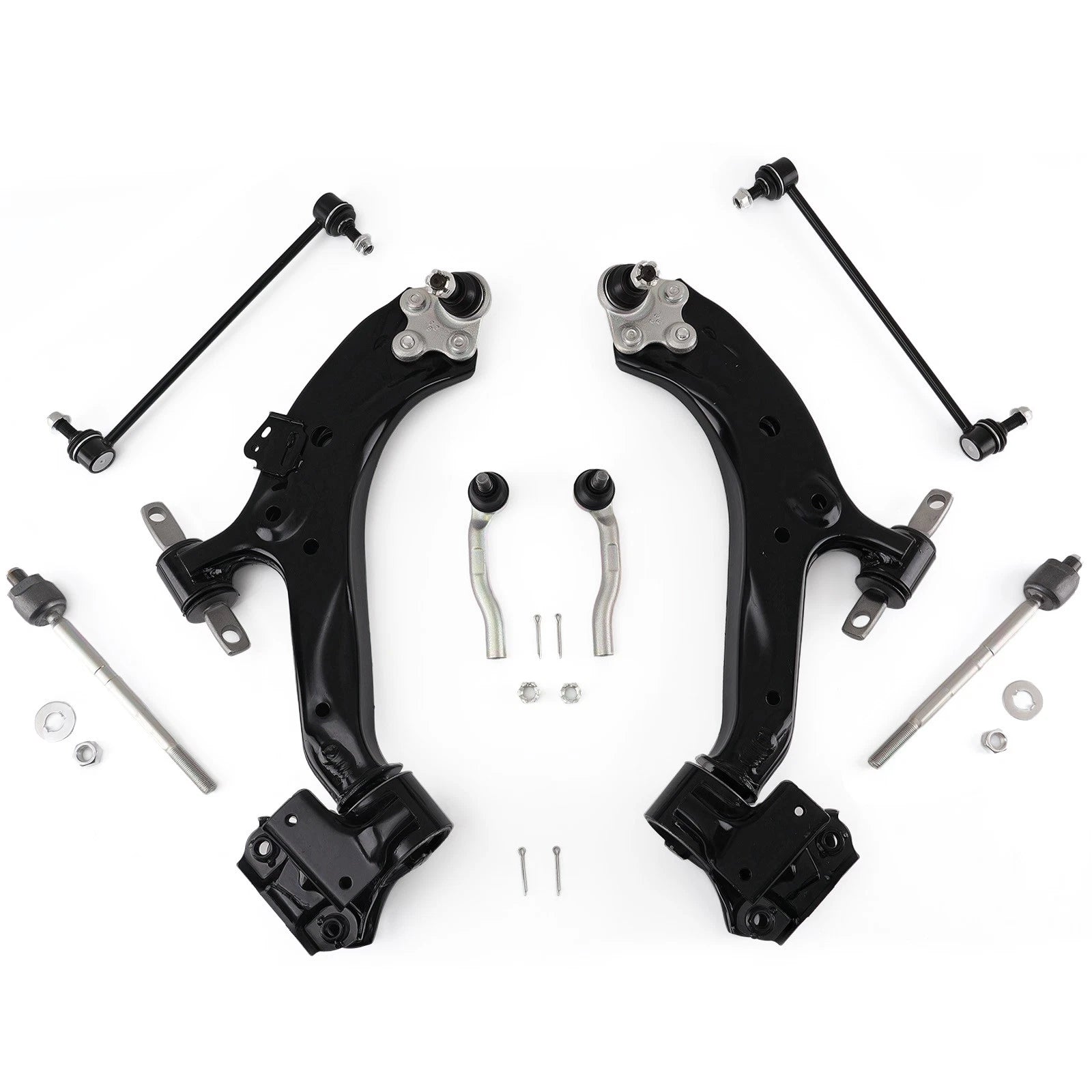 Front Lower Control Arms Sway Bar Links Tie Rods for 2015 2016 Honda CR-V CRV