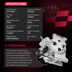A/C Compressor with Clutch for GMC Envoy XL 2002–2006 CO 4910AC