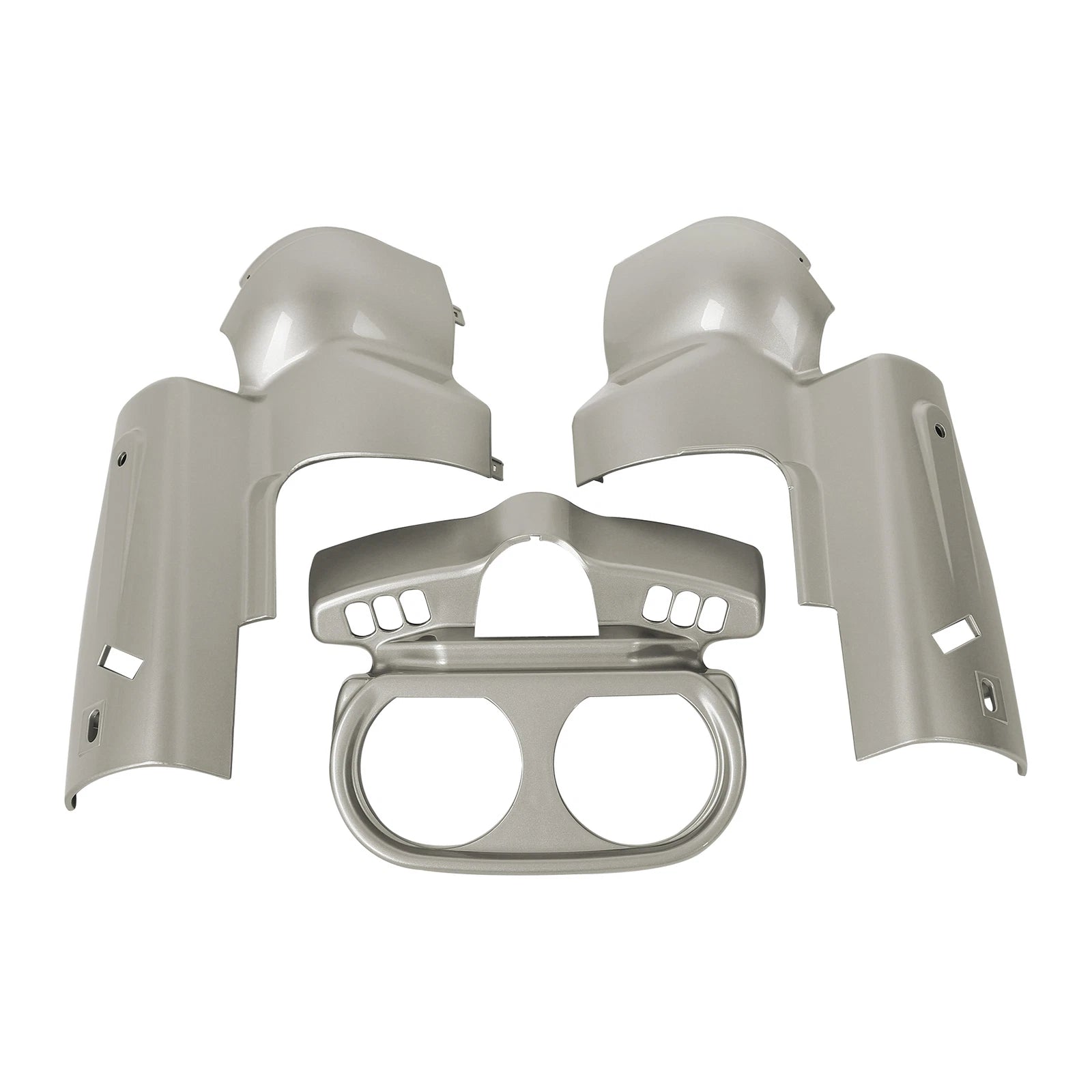 Instrument Housing for Harley Touring Road Glide (2015–2023) 22 Silver Fortune