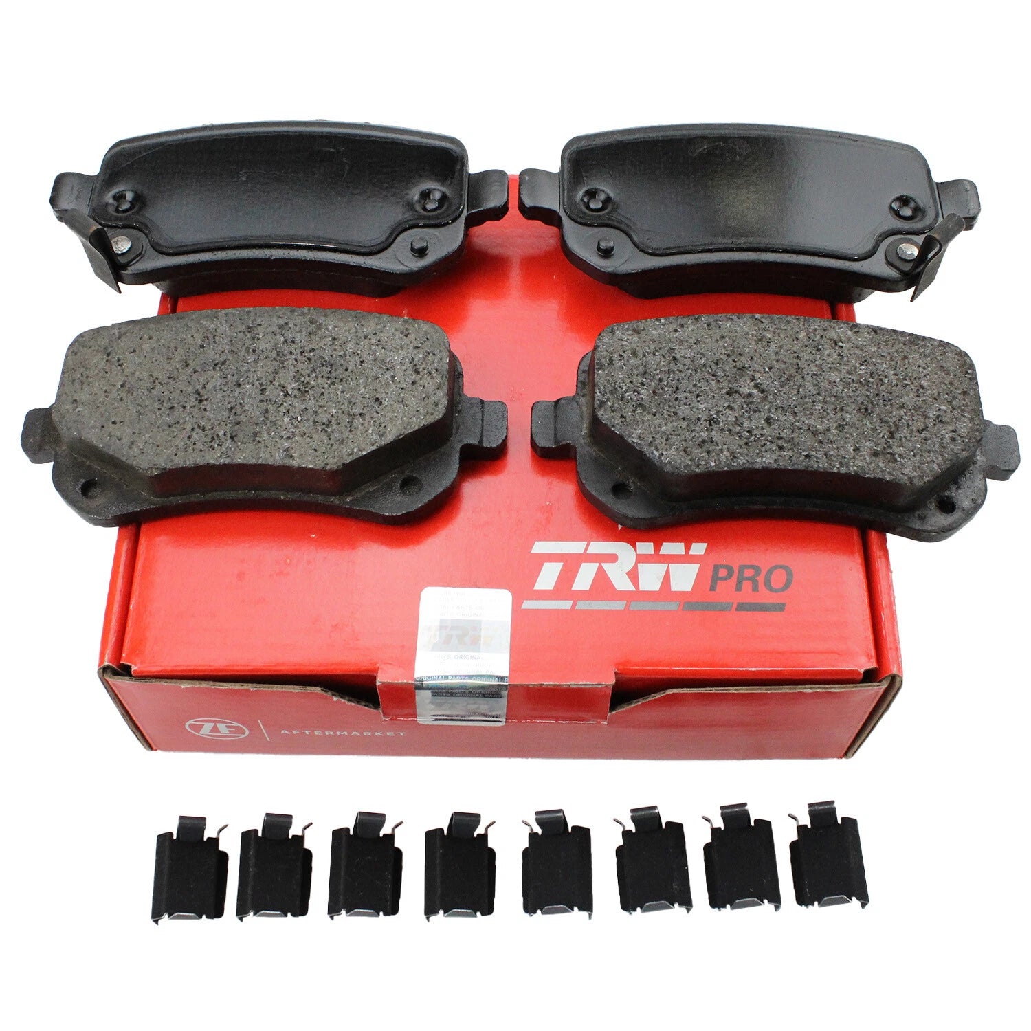Set of 4 TRW Pro Rear Ceramic Brake Pads for Town & Country Grand Caravan (2008–2016)