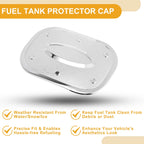 Fuel Tank Door Cap for Buick Envision (2020–2025) Chrome Silver Tone