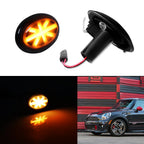 LED Side Marker Lights for MINI Cooper R55 R56 R57 R58 (2007–2015)