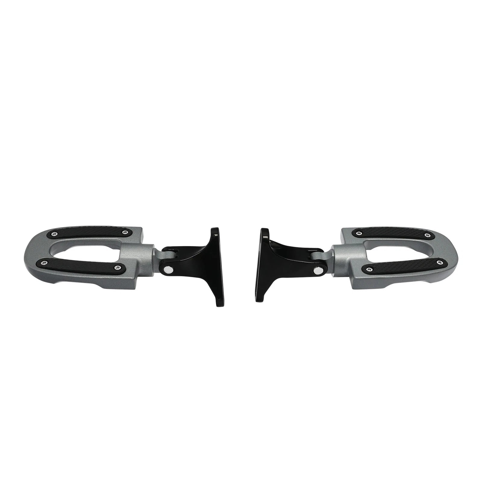 Black Passenger Footpegs for Harley Electra Glide, Street Glide (1993–Present)