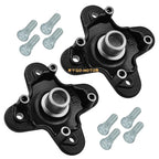 2 Front/Rear Wheel Hubs w/Bolt for Polaris RZR S 1000/S4 2016–2017, 2019–2025