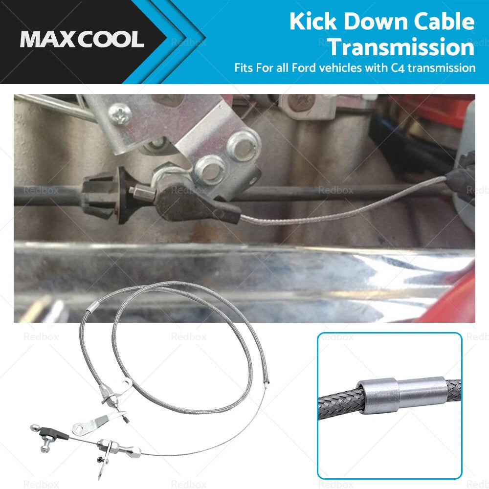 Stainless Steel Kickdown Cable for Ford Mustang (1960)