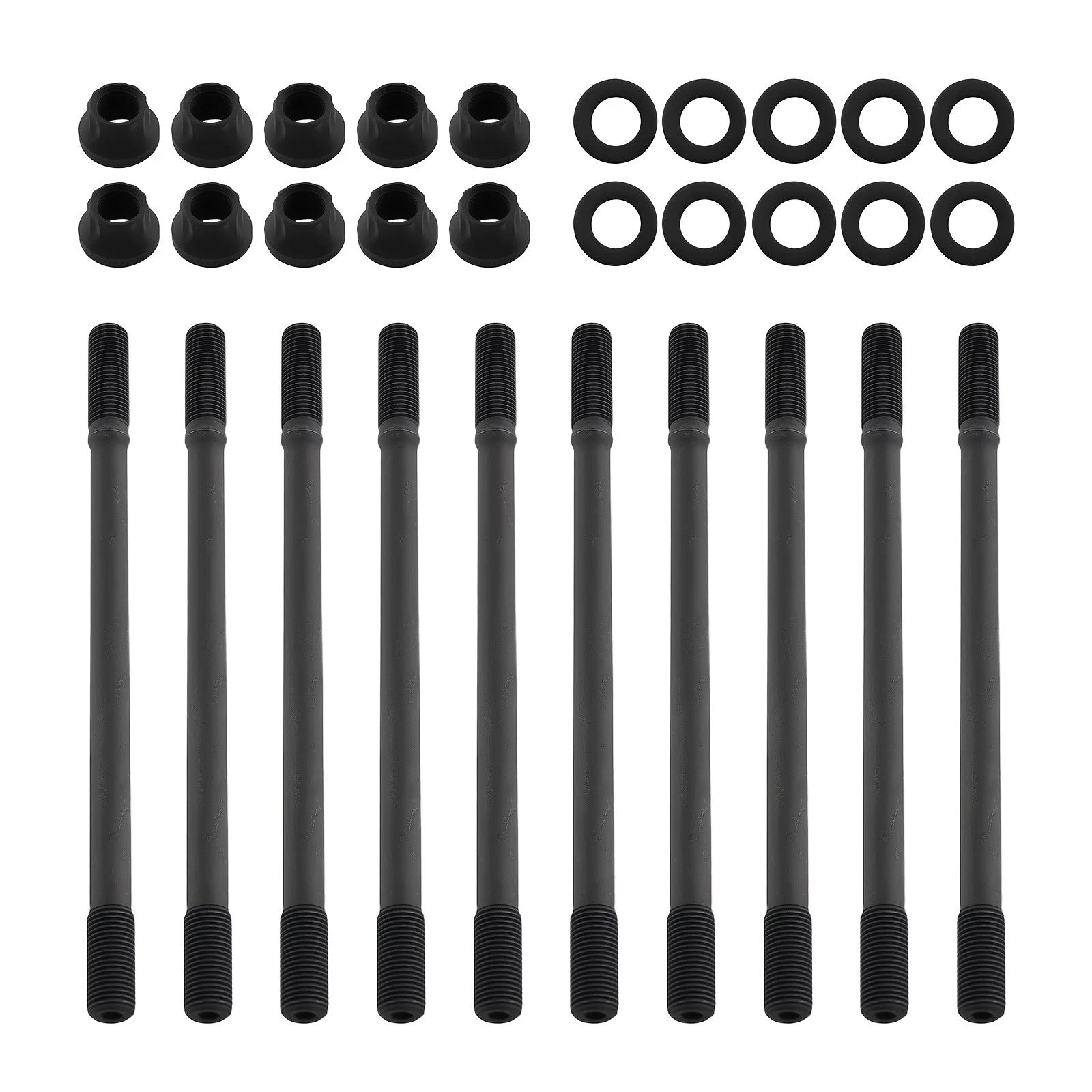 Black Head Studs for Honda Prelude H22A1 H22A4 (1993–2001)
