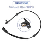 ABS Wheel Speed Sensor Set of 2 for Ford Transit (No. 2T142B372BD)
