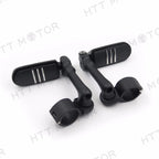 Adjustable Foot Peg for Triumph Rocket & Yamaha (1.5", Black)