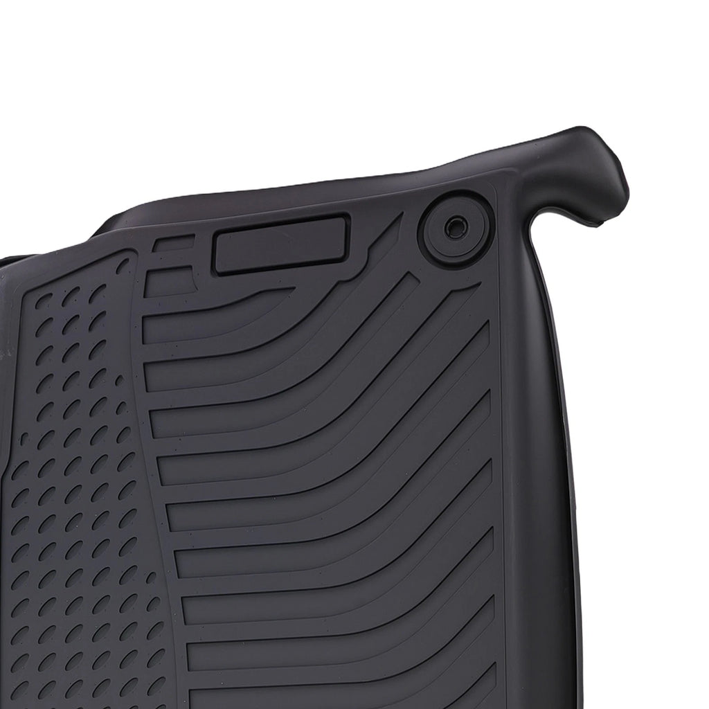 Set of 4 All Weather Floor Mats for Audi Q8/SQ8 (2019–2025) Rubber Black