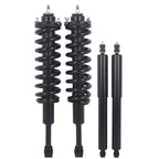 Set of 2 Front Struts with Coil Spring & Rear Shock for Toyota Tacoma (2005–2015)
