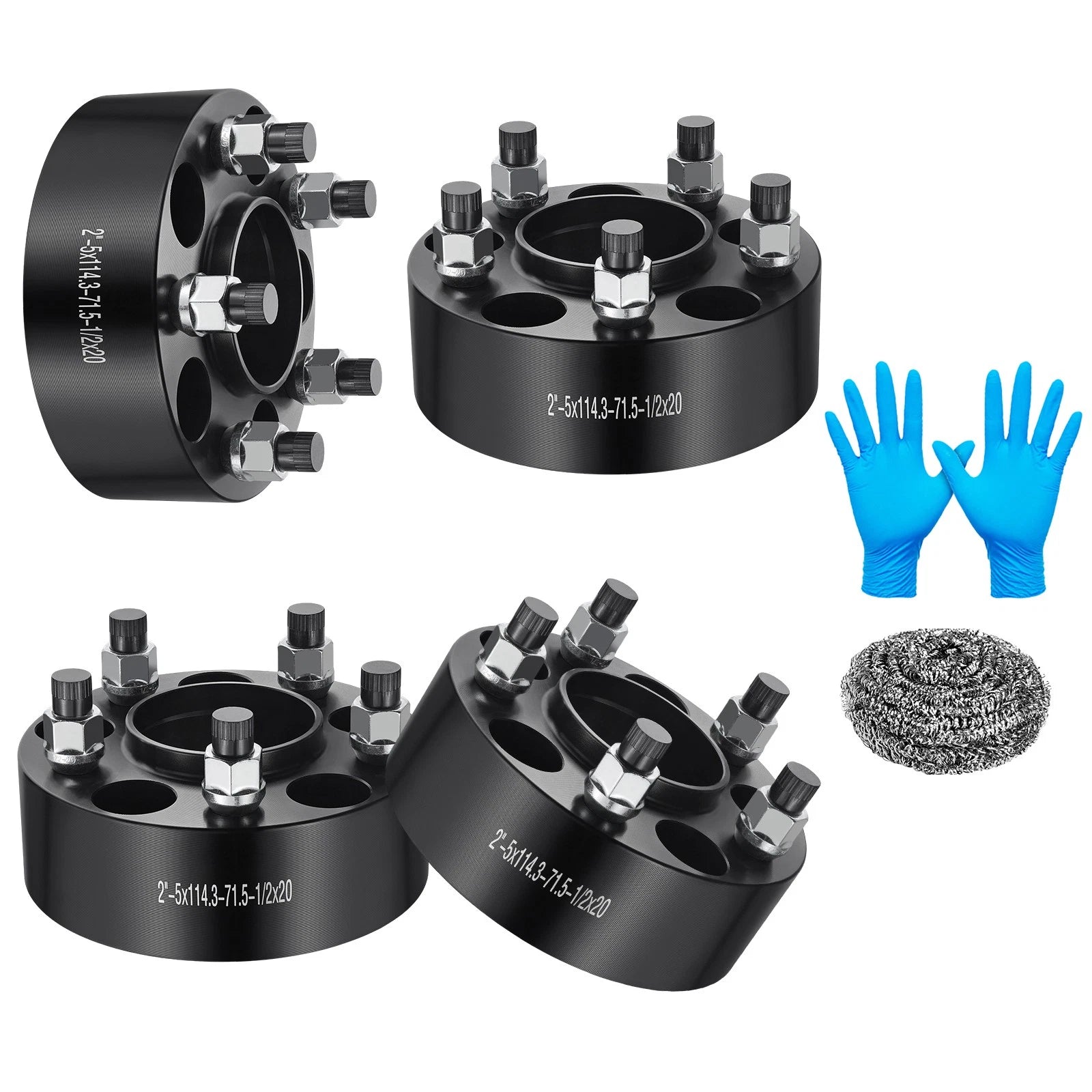 2" 5x4.5 Hubcentric Wheel Spacers for Jeep Cherokee (1984–2001)