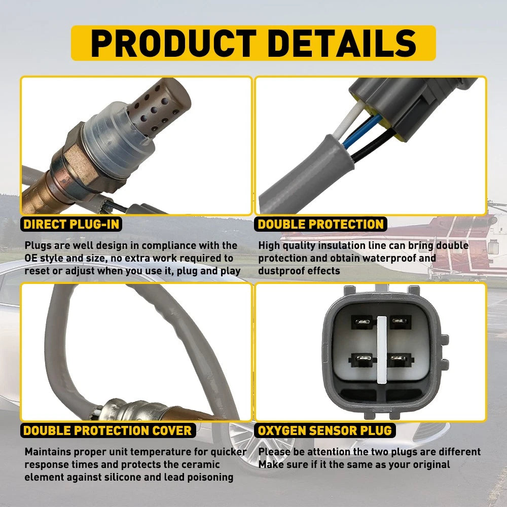 Oxygen Sensors Set for Toyota Camry Corolla Tundra RAV4 Sienna