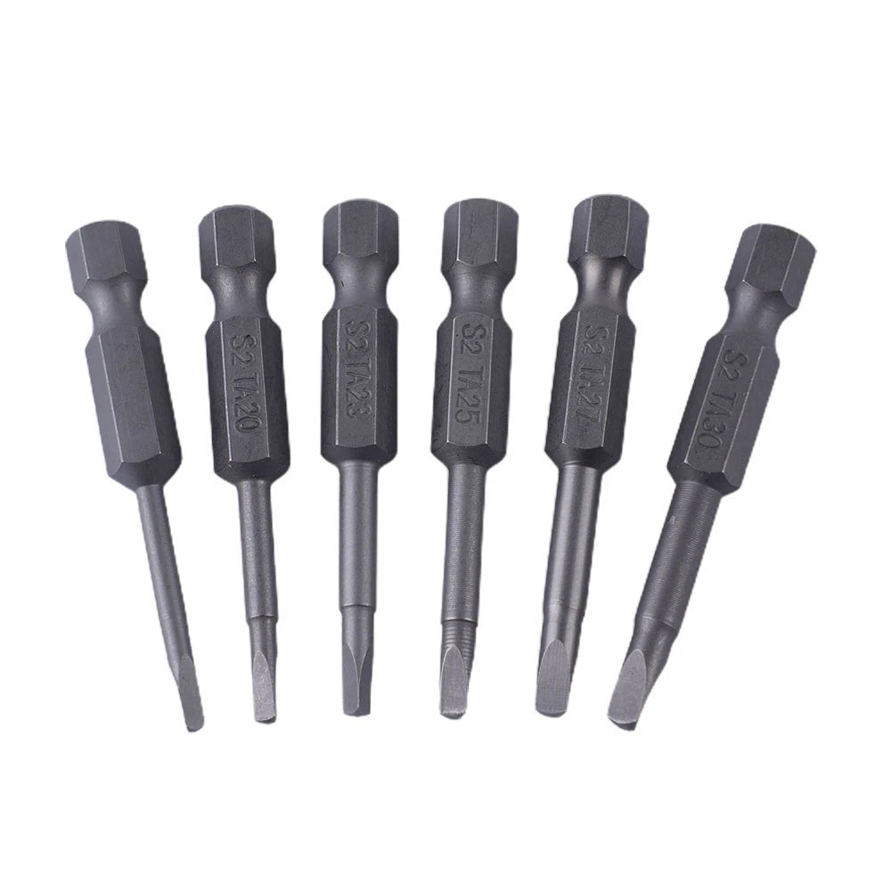 Electric Screwdriver Bits Set of 10 Triangle Bit for