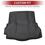 Cargo Liner Rear Trunk Mat for Ford Fusion (2017–2020) TPE Diamond Pattern