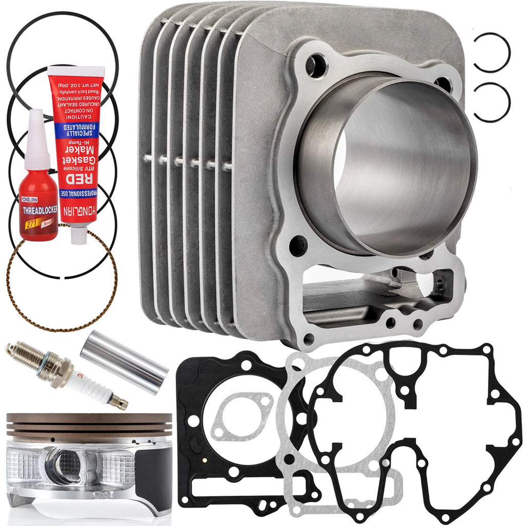 89mm 440cc Bore Cylinder Piston for Honda TRX400EX (1999–2008) w/ Rings Gasket Kit