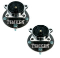 Set of 2 Rear Timken Wheel Bearing and Hub Assemblies for Mazda 6 (2009–2013)
