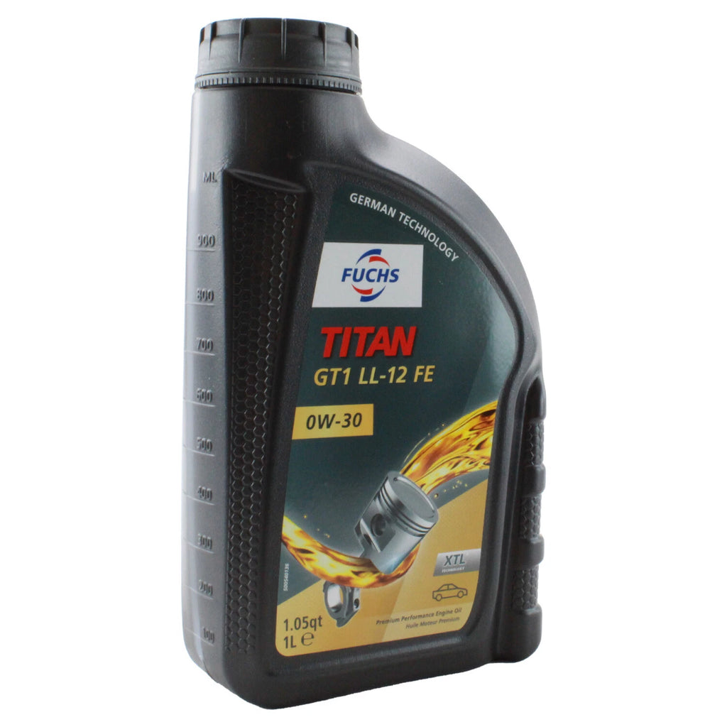 2X Fuchs TITAN GT1 LL-12 FE SAE 0W-30 Engine Oil for (800360908)