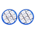 5PCS Smoke Roof Cab Marker Running Light + T10 SMD Blue Lamp for Chevrolet