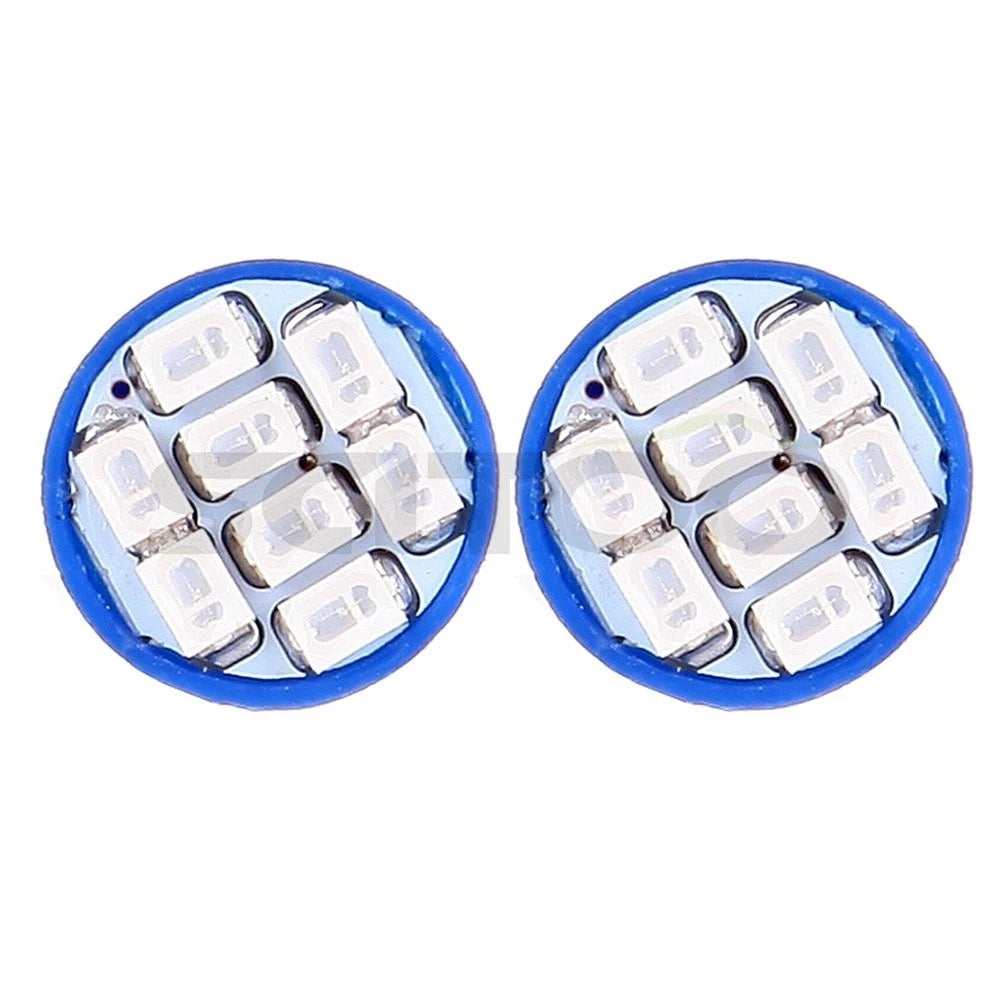 5PCS Smoke Roof Cab Marker Running Light + T10 SMD Blue Lamp for Chevrolet