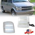 2X Clear White LED Side Corner Lights for Chevrolet Astro GMC Safari (1995–2005)
