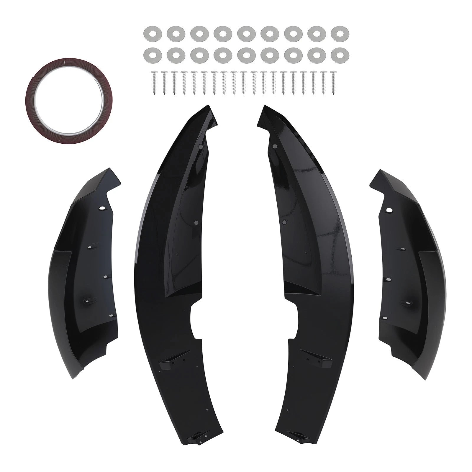 Front Bumper Lower Lip Splitter Spoiler for BMW 135i M Sport (2007–2013)