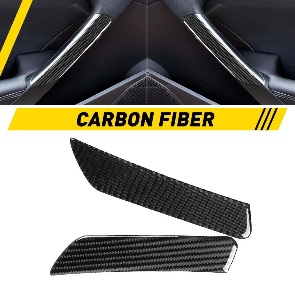 2Pcs Inner Door Handle Cover Trim for Hyundai Genesis Coupe (2013–2016)