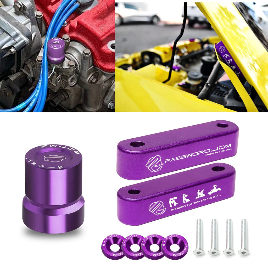 Front Hood Vent Spacer Riser for Honda Acura (2016–2020)