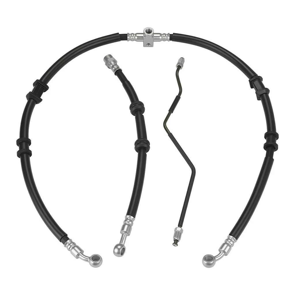 Front Brake Hose Lines w/ Pipe Kit for Honda Sportrax 250 TRX250EX (2001–2005)