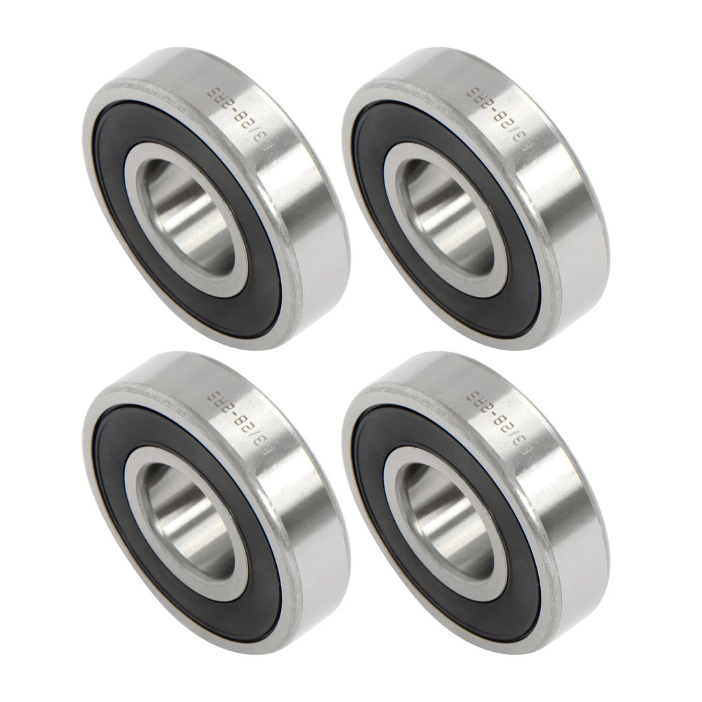 Set of 4 Deep Groove Ball Bearings for Various Applications (28x68x18mm)