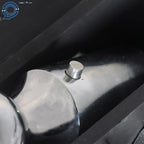 Folding Ball Gooseneck Hitch T-Handle for Trucks (2-5/16 Inch)