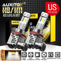 H11 H9 LED Headlight Bulbs Kit for Ram (YYYY–YYYY)