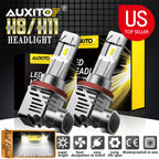 H11 H9 LED Headlight Bulbs Kit for Ram (YYYY–YYYY)