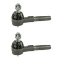 Set of 2 Front Outer Steering Tie Rod Ends for Dodge Dakota (4WD)