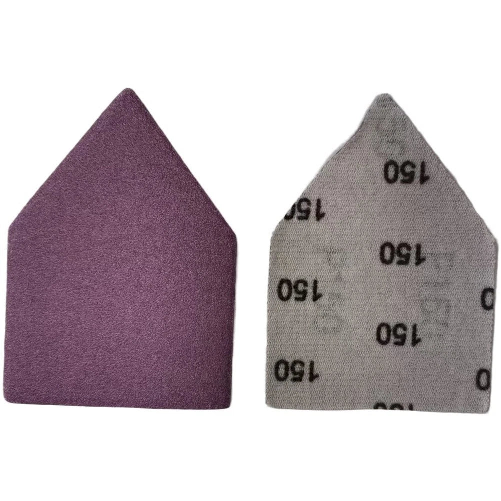 Set of 50 Triangle Sanding Sheets 80240 for Wood and Metal Finishing