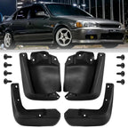 Front & Rear Mud Flaps for Honda Civic Sedan (2012–2015)