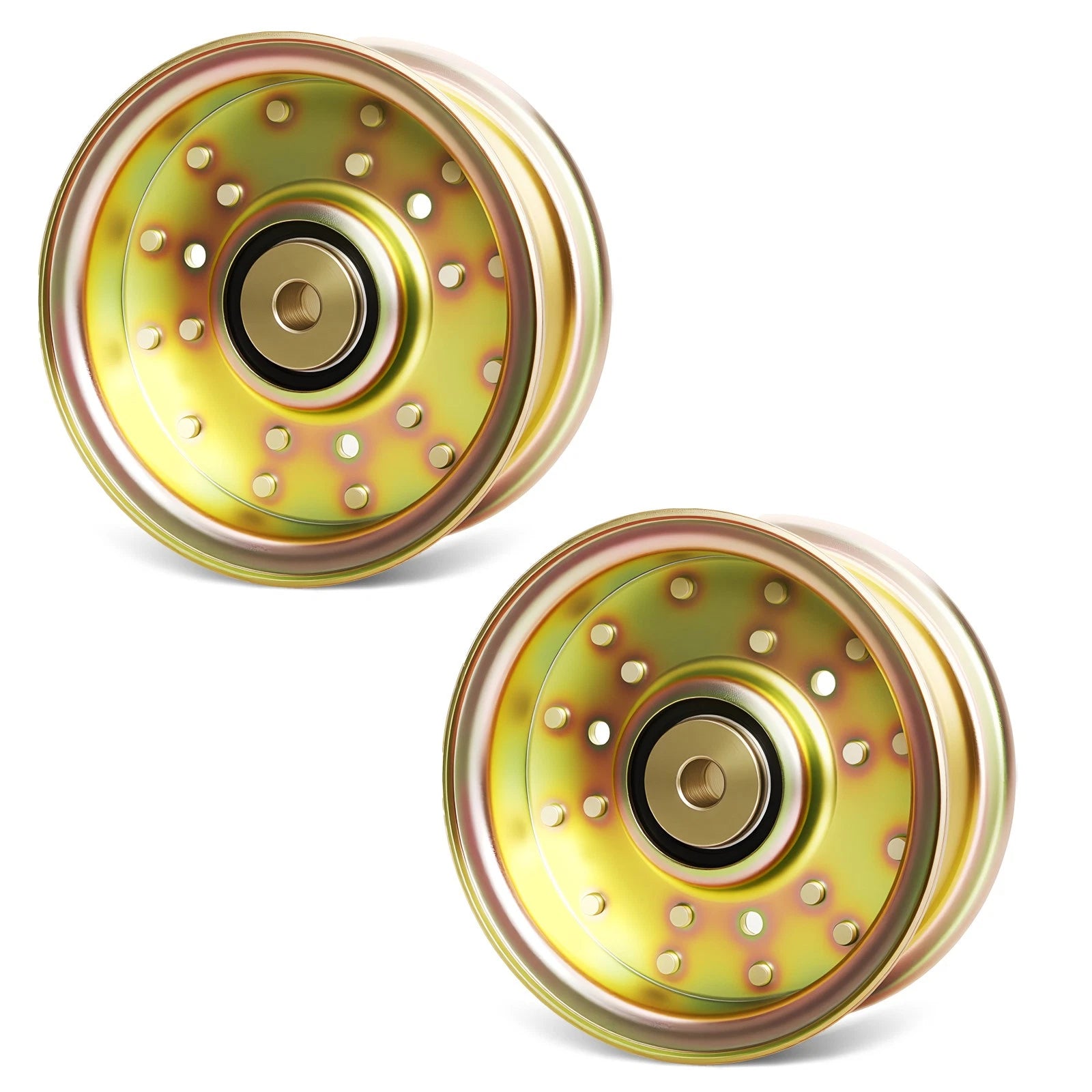 2X Flat Idler Pulley for Bad Boy AOS CZT Outlaw Extreme (2007–2020) 033-5001-00