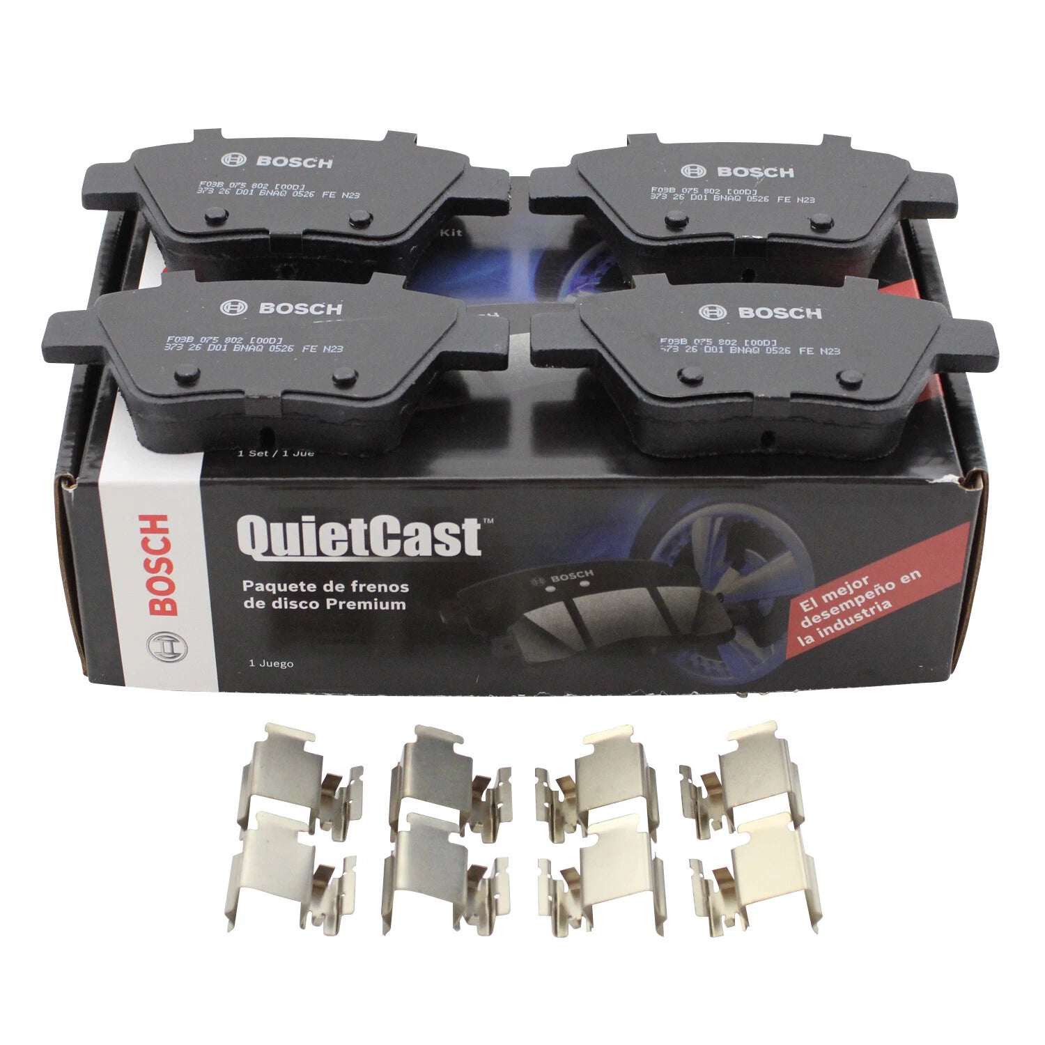 Brake Pad Set for BOSCH 5K0698451C / BP1456 (2010–2015)
