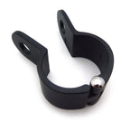Crash Bar Mount Clamp for Longhorn Footpeg - HTT Black (1.5")