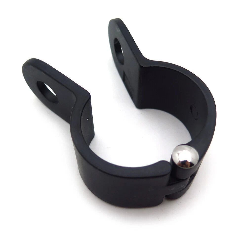 Crash Bar Mount Clamp for Longhorn Footpeg - HTT Black (1.5")