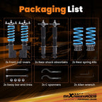 Coilovers 24-Way Damper Shocks for Hyundai Genesis Coupe (2010-2016)