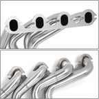 Pair Stainless Steel Exhaust Headers for Ford F250 F350 (1983–1987)