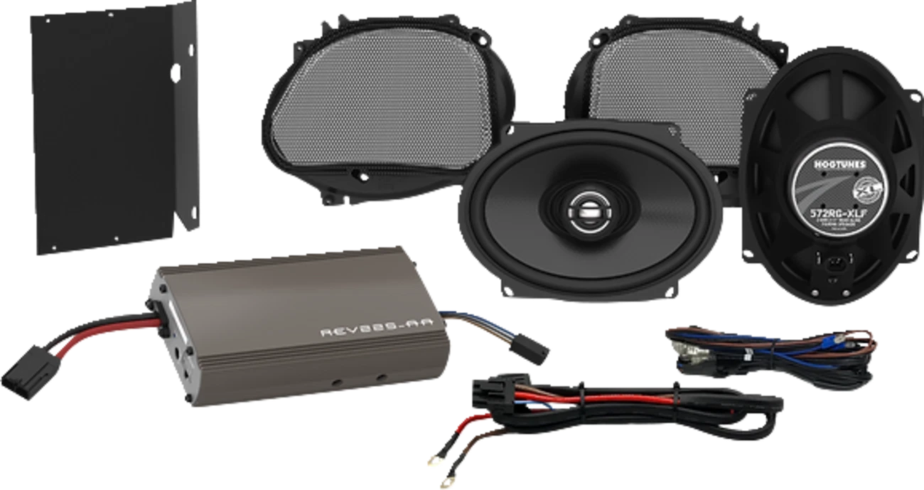 HOGTUNES Speaker/Amplifier Kit for Road Glide (2015–2023) 225W RG57 KIT-XL