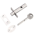 Secure Stainless Steel Pipe Well Lock Core for Concealed Inspection Ports