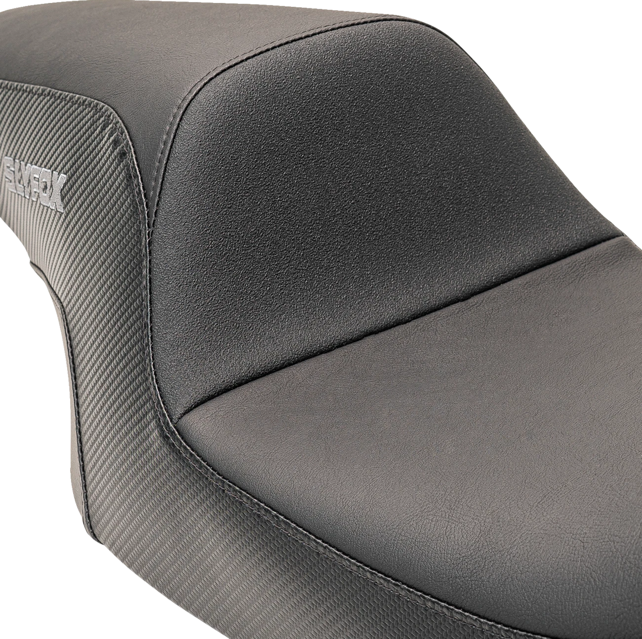 Drifter Seat for FL (1997–2007) - Gray Logo, Smooth Vinyl, Carbon Fiber